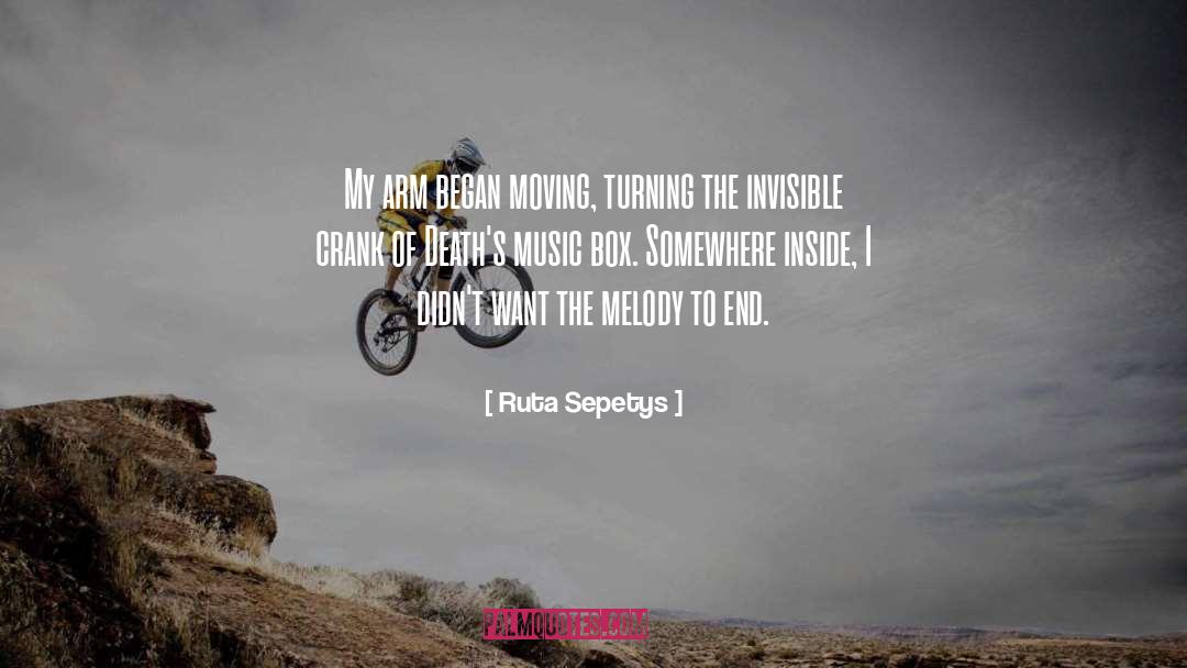 Bowhunter Box quotes by Ruta Sepetys