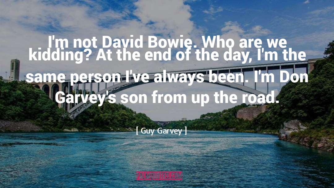 Bowie quotes by Guy Garvey