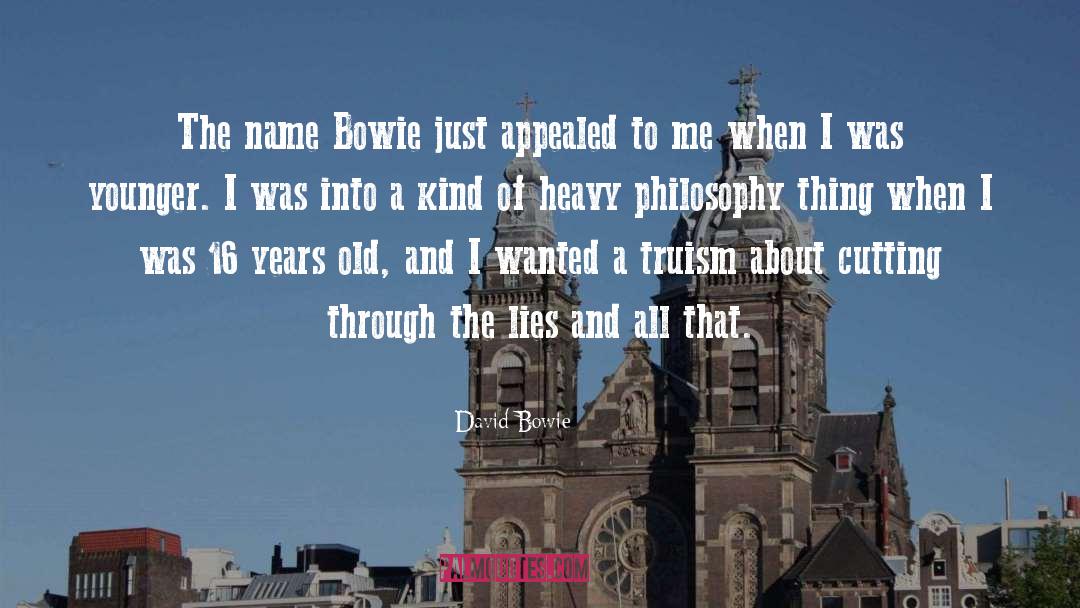 Bowie quotes by David Bowie