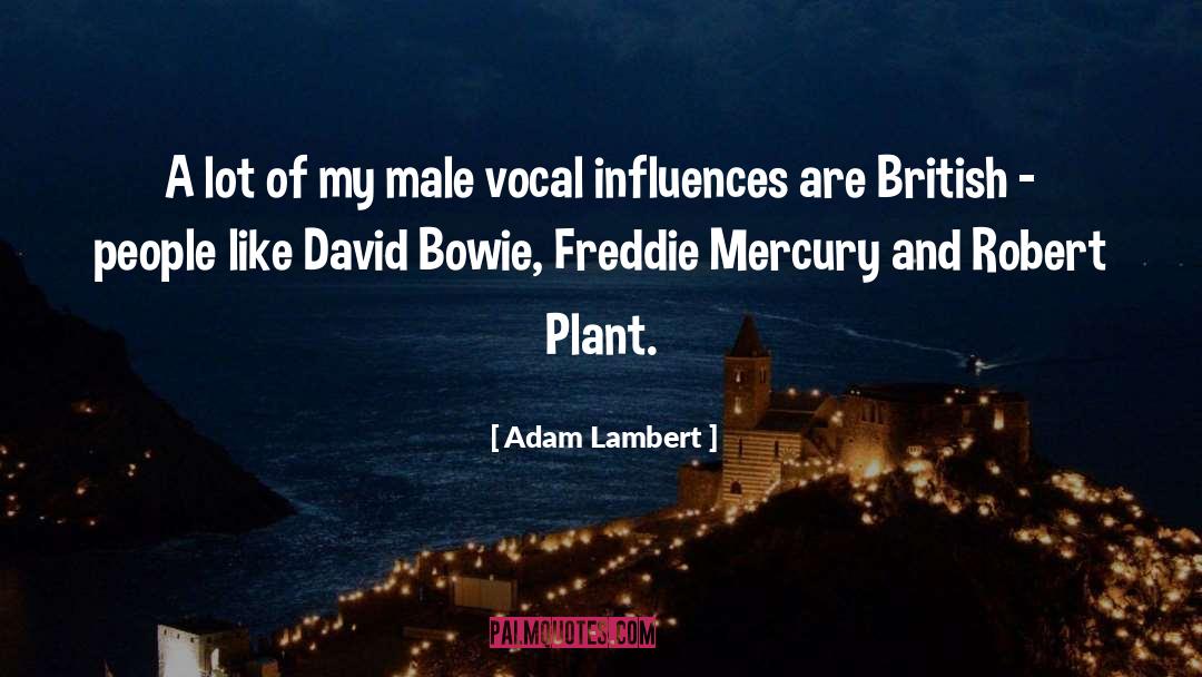 Bowie quotes by Adam Lambert