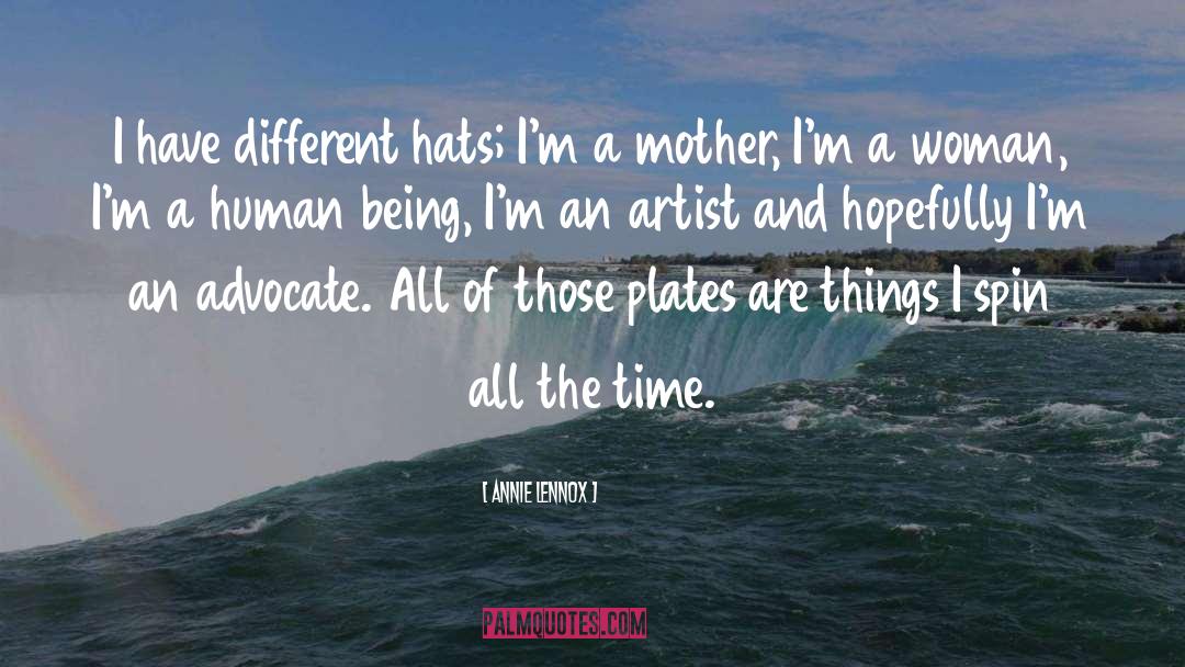 Bowler Hats quotes by Annie Lennox