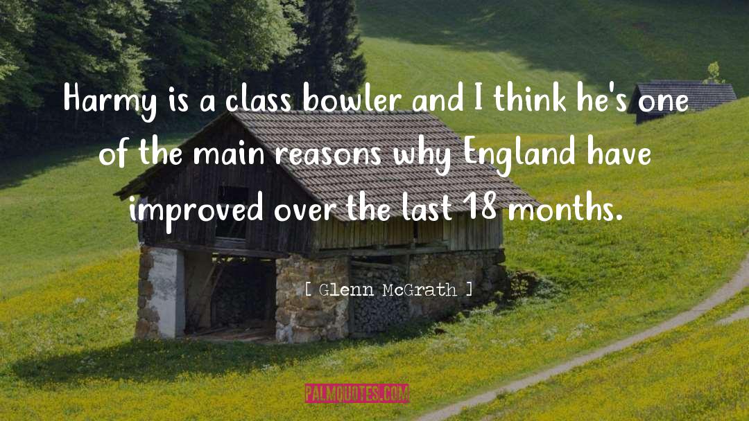 Bowler quotes by Glenn McGrath