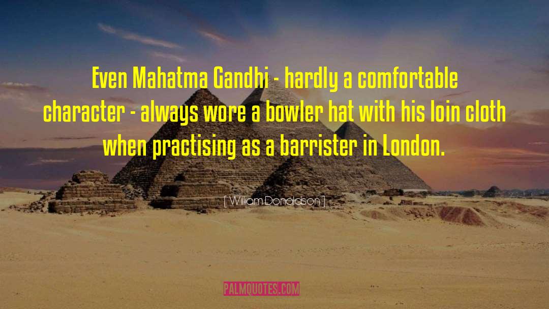 Bowler quotes by William Donaldson