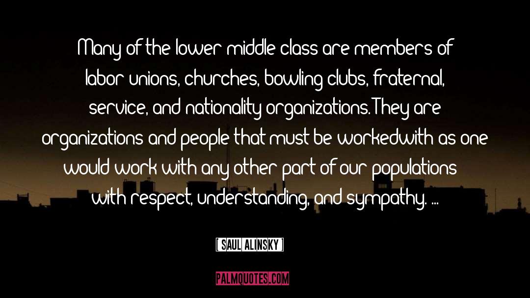 Bowling quotes by Saul Alinsky
