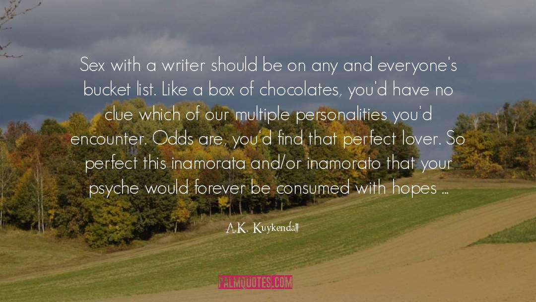 Box Of Chocolates quotes by A.K. Kuykendall