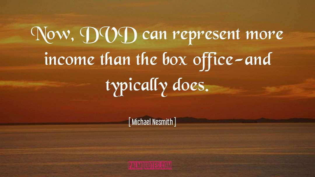 Box Office quotes by Michael Nesmith