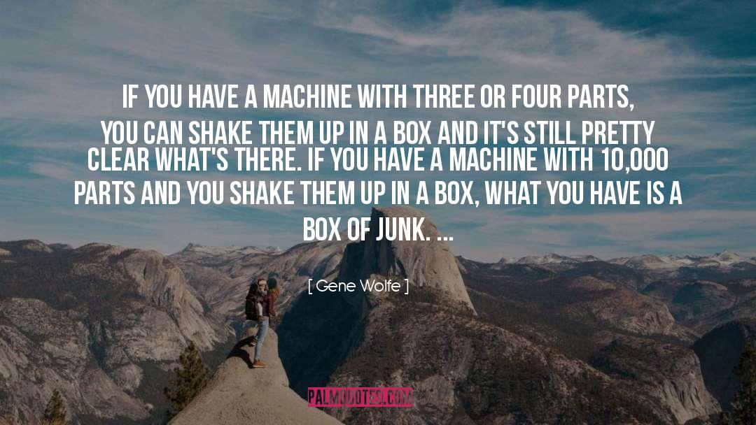 Box quotes by Gene Wolfe
