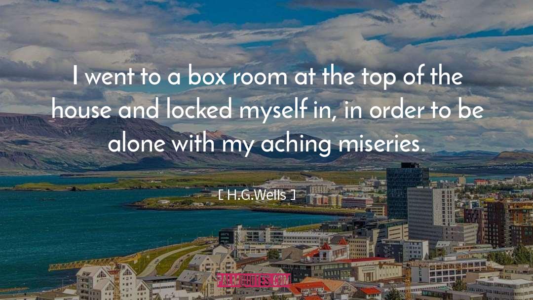 Box quotes by H.G.Wells