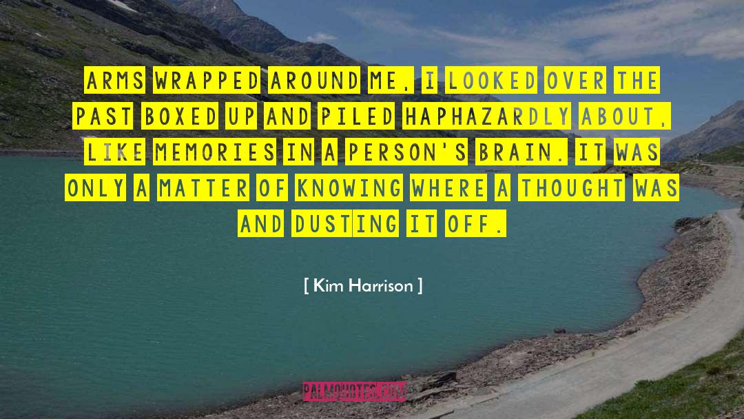 Boxed quotes by Kim Harrison