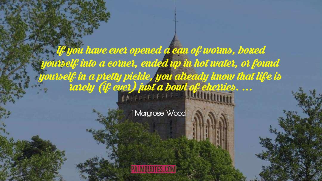 Boxed quotes by Maryrose Wood