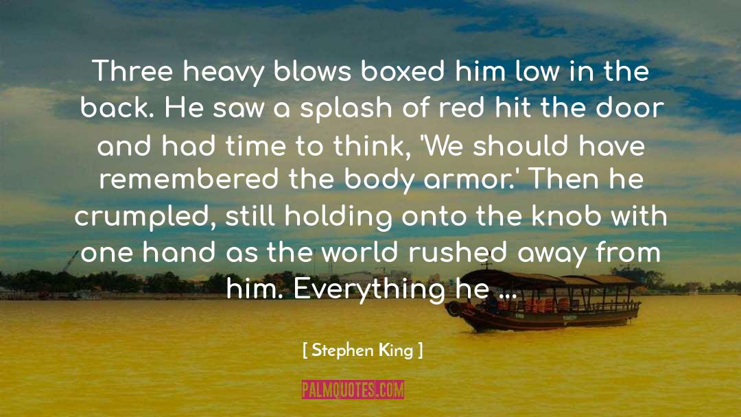 Boxed quotes by Stephen King