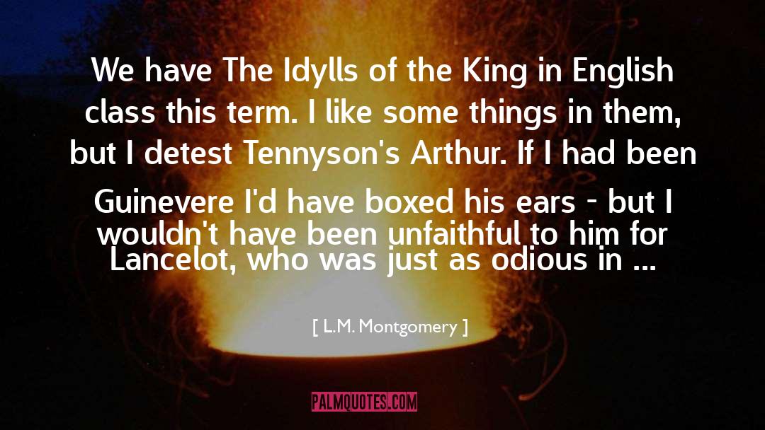 Boxed quotes by L.M. Montgomery