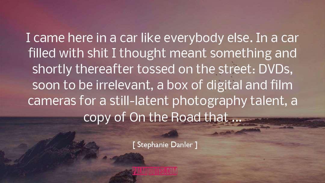 Boxed quotes by Stephanie Danler