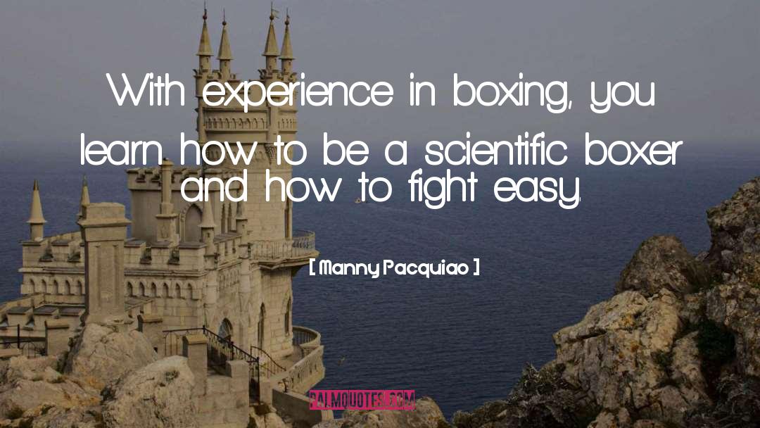 Boxers quotes by Manny Pacquiao