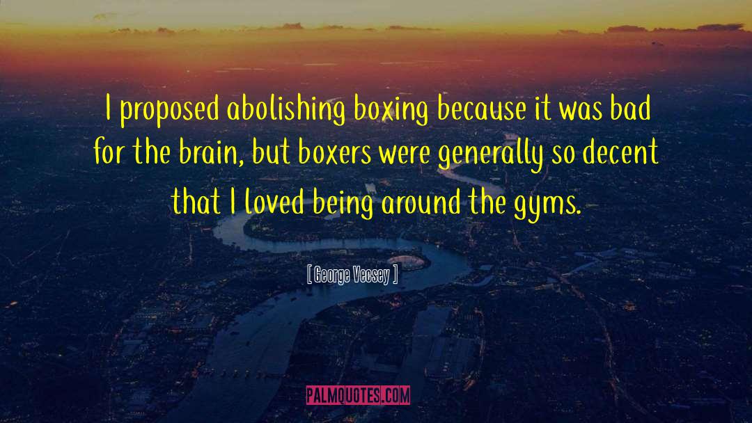 Boxers quotes by George Vecsey