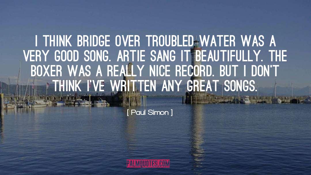 Boxers quotes by Paul Simon