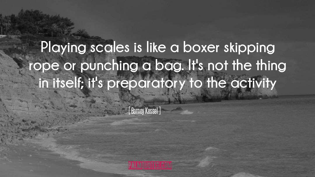 Boxers quotes by Barney Kessel