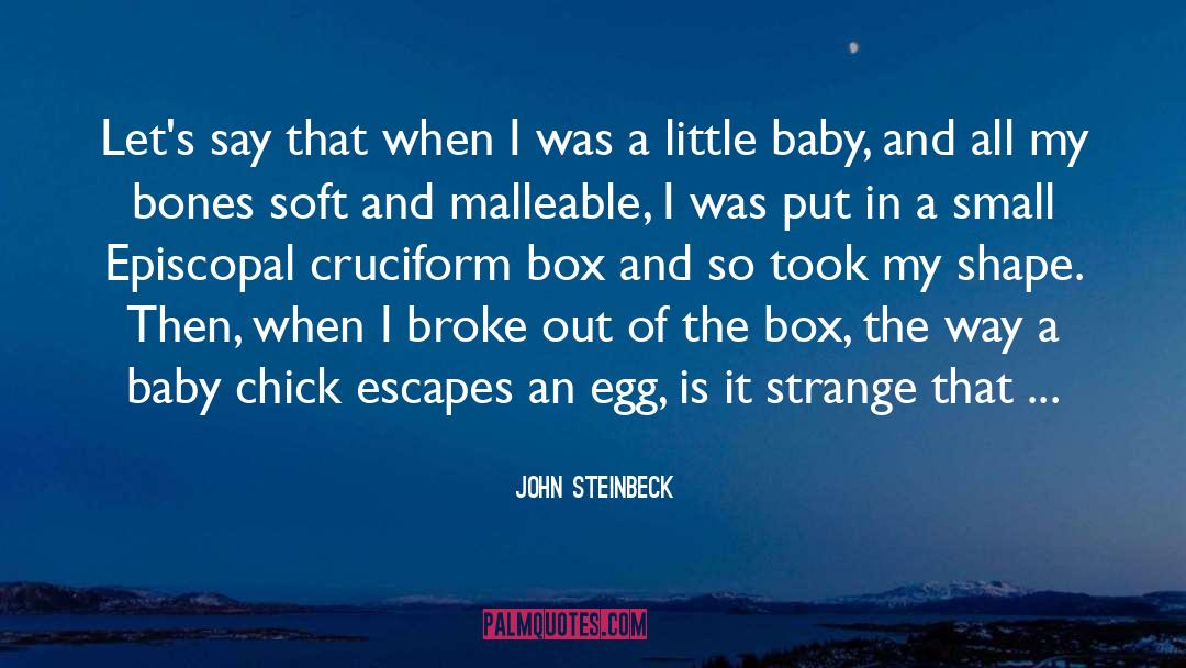 Boxes quotes by John Steinbeck