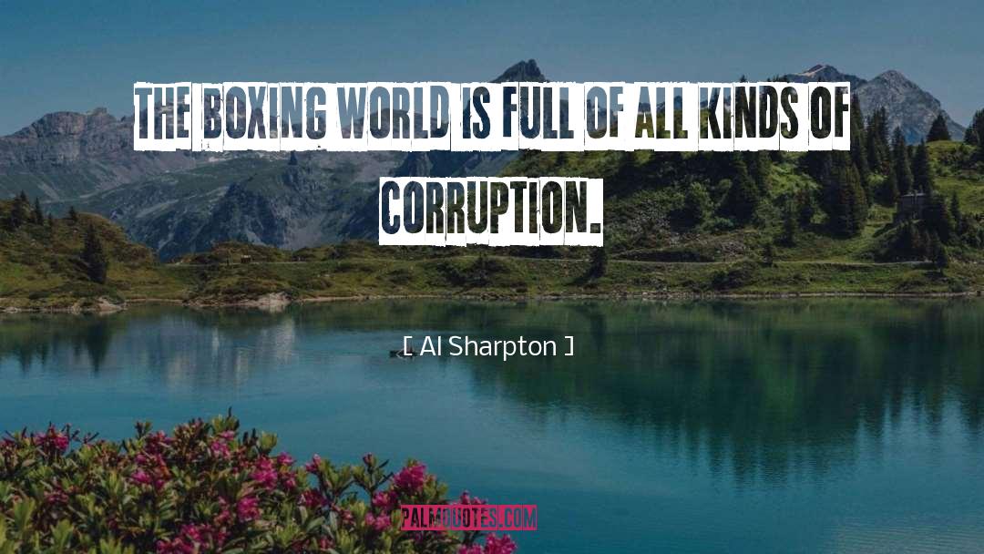 Boxing Glove quotes by Al Sharpton