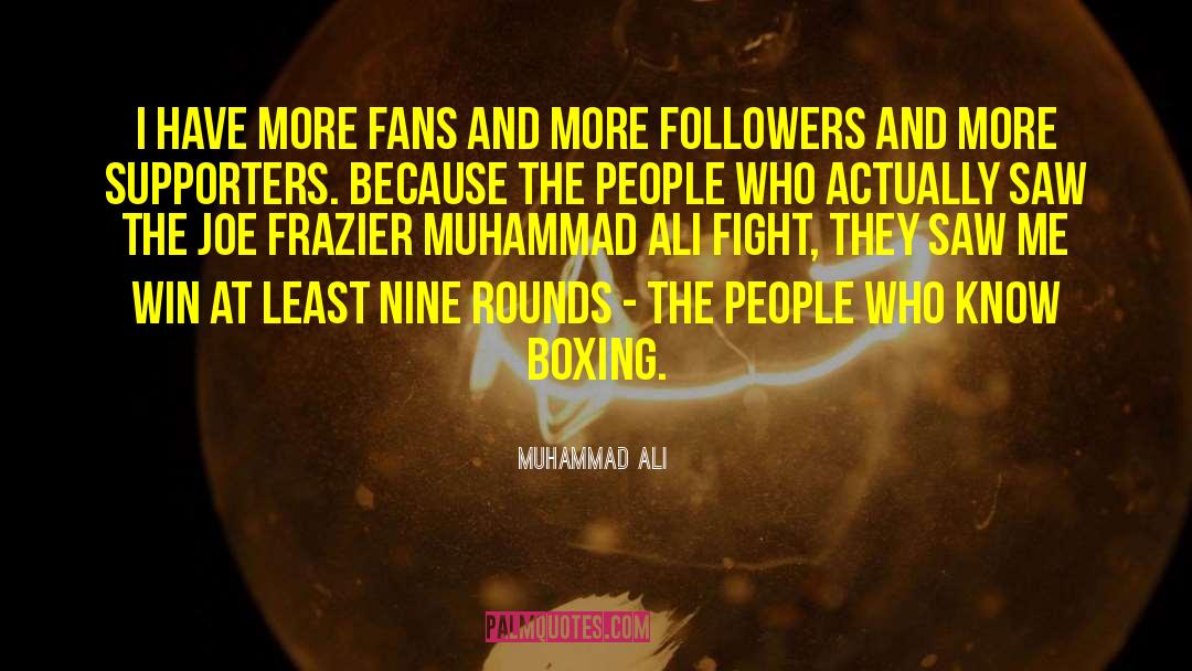 Boxing quotes by Muhammad Ali