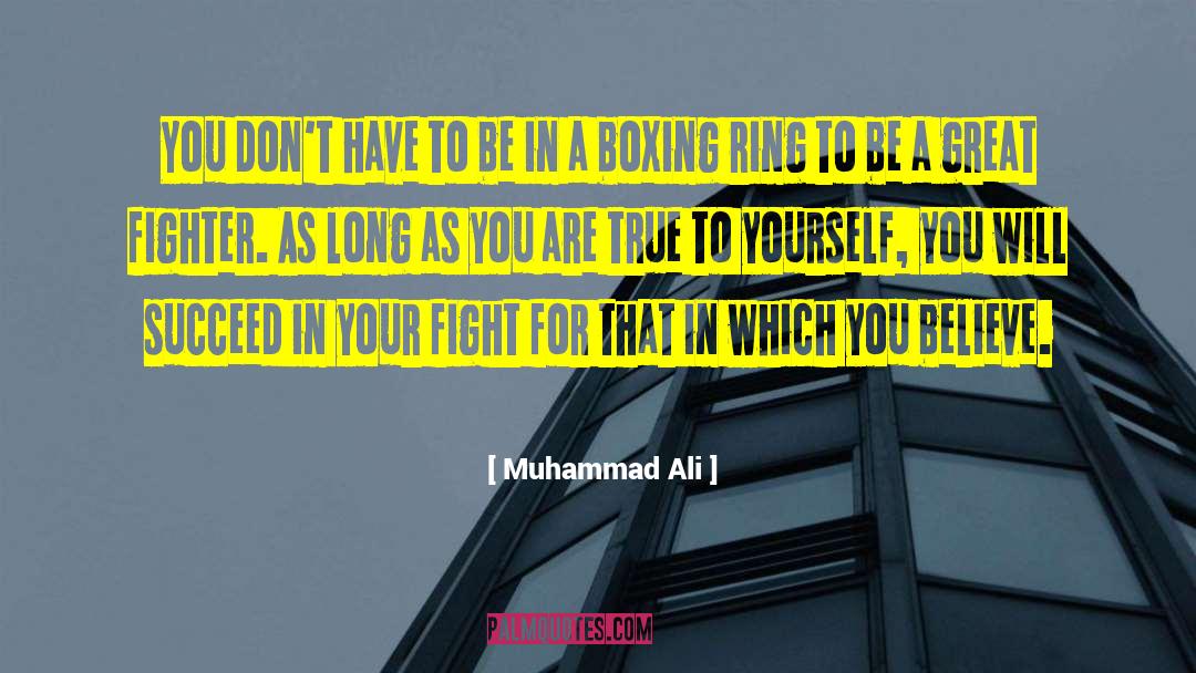 Boxing Ring quotes by Muhammad Ali