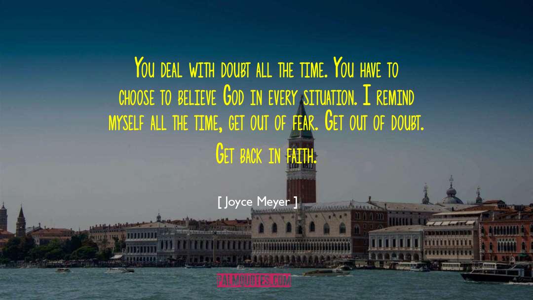 Boxing With God quotes by Joyce Meyer