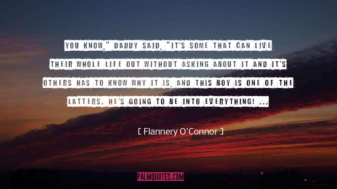 Boy Band quotes by Flannery O'Connor