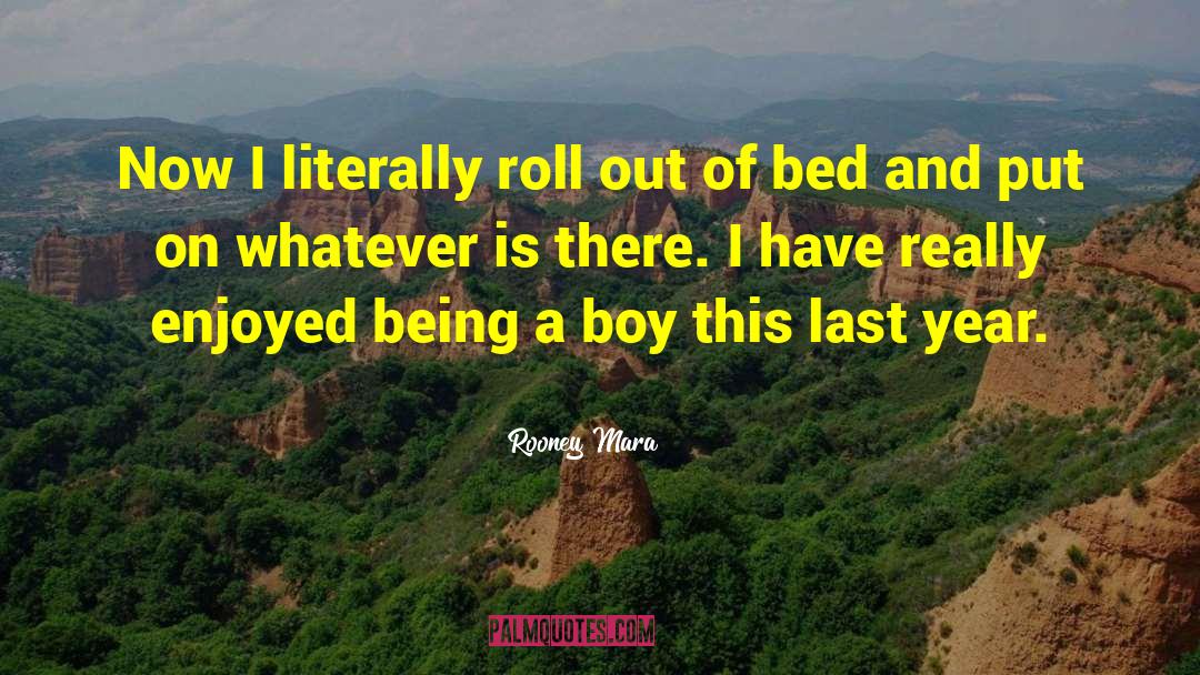 Boy Band quotes by Rooney Mara