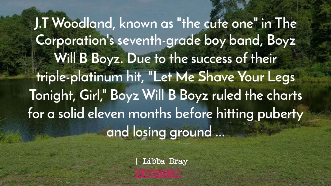 Boy Bands quotes by Libba Bray