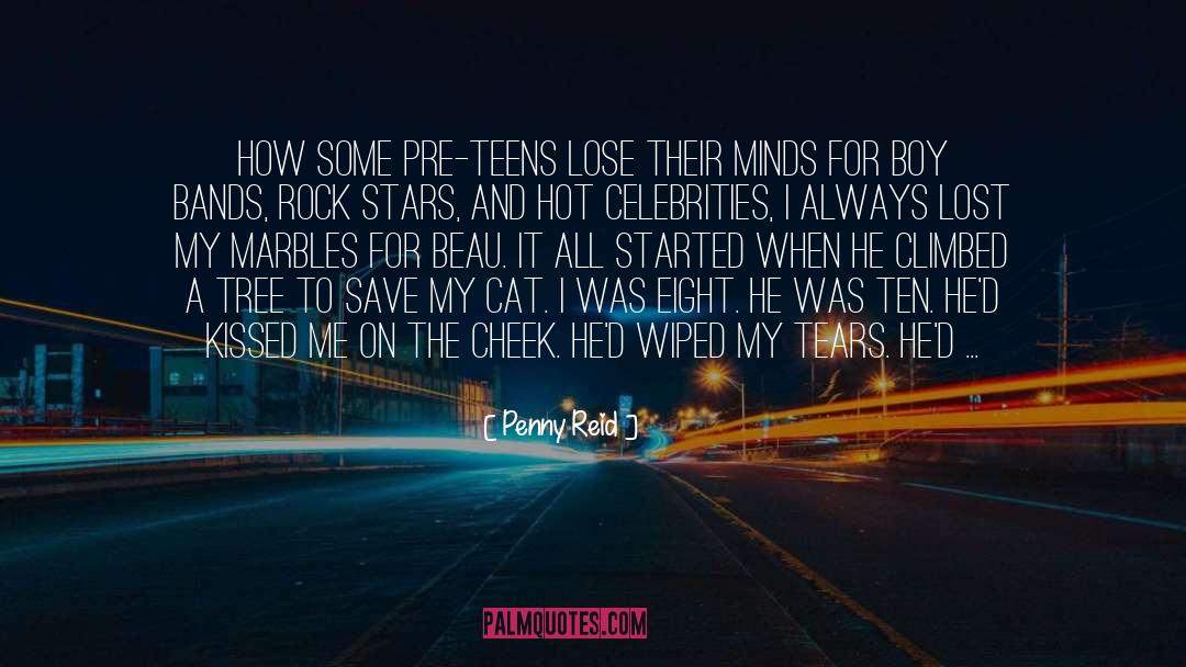 Boy Bands quotes by Penny Reid