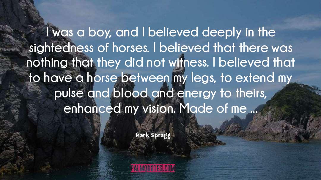 Boy Boys quotes by Mark Spragg