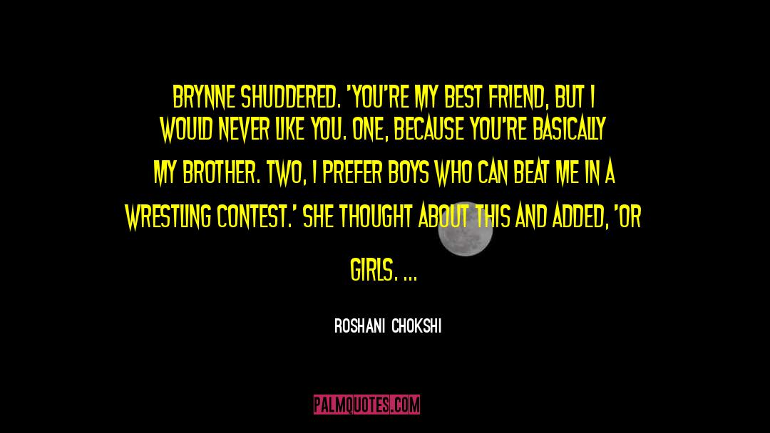 Boy Boys quotes by Roshani Chokshi
