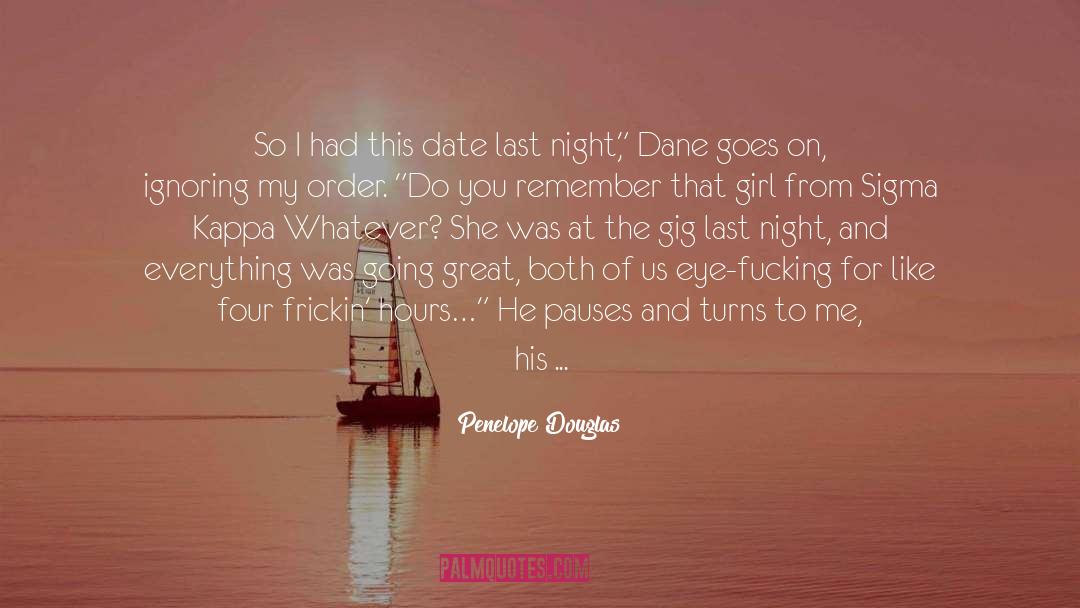 Boy Crushing On Girl quotes by Penelope Douglas