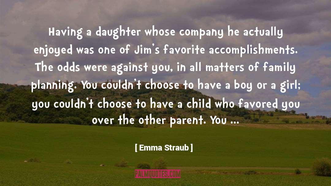 Boy Family quotes by Emma Straub
