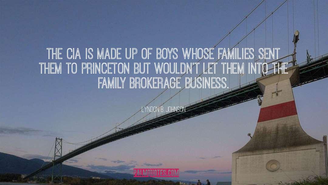 Boy Family quotes by Lyndon B. Johnson