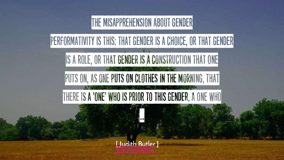 Boy Gender Reveal quotes by Judith Butler