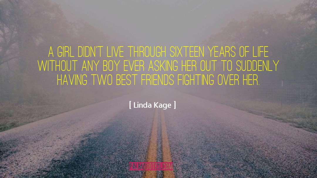 Boy Girl Best Friends quotes by Linda Kage