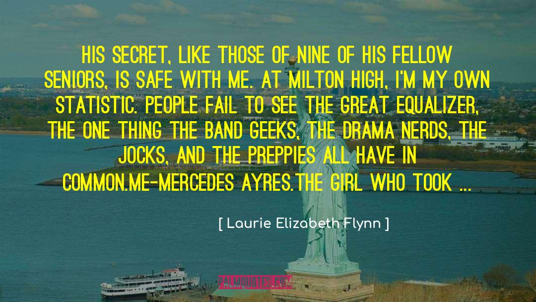Boy Girl quotes by Laurie Elizabeth Flynn