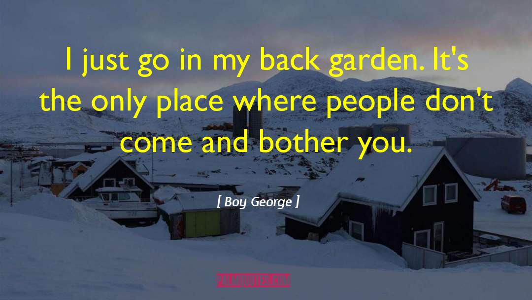 Boy Maoy quotes by Boy George