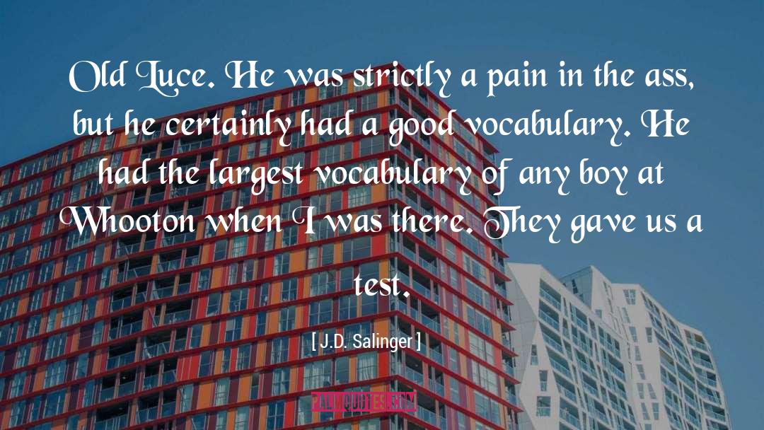 Boy Meets Boy quotes by J.D. Salinger