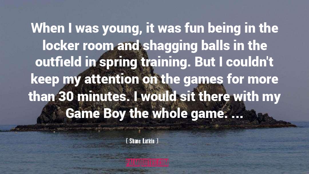 Boy Narrator quotes by Shane Larkin