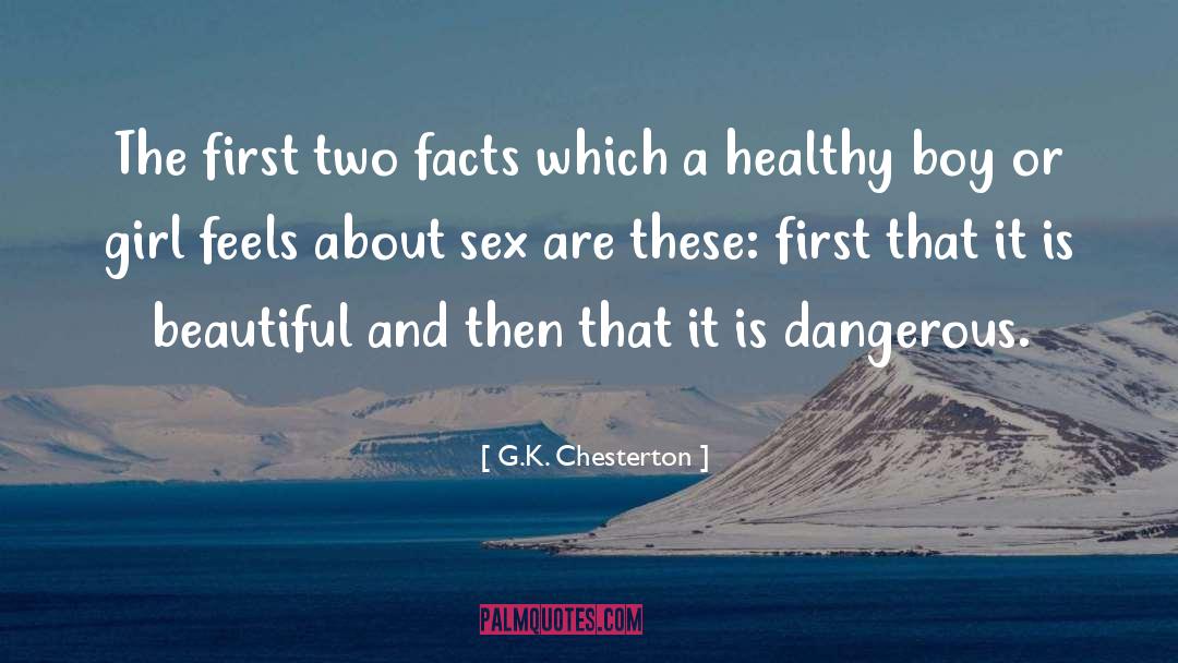 Boy Or Girl quotes by G.K. Chesterton