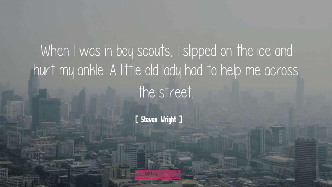 Boy Scout Troop quotes by Steven Wright