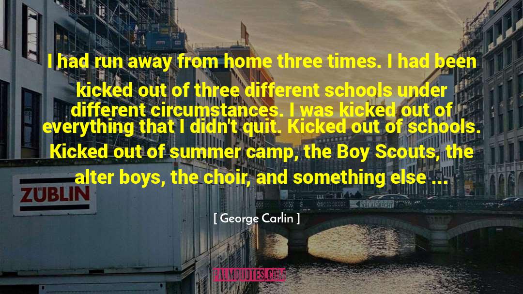Boy Scouts quotes by George Carlin