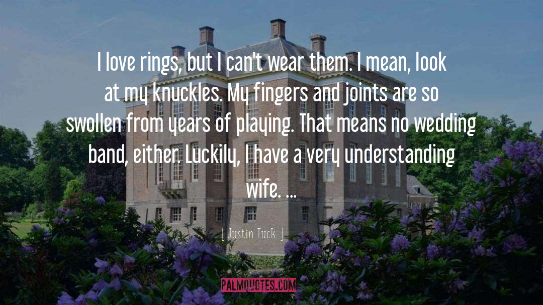 Boy Wife quotes by Justin Tuck