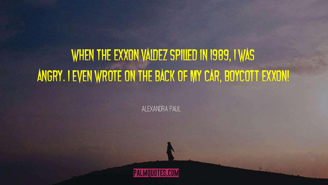 Boycott quotes by Alexandra Paul