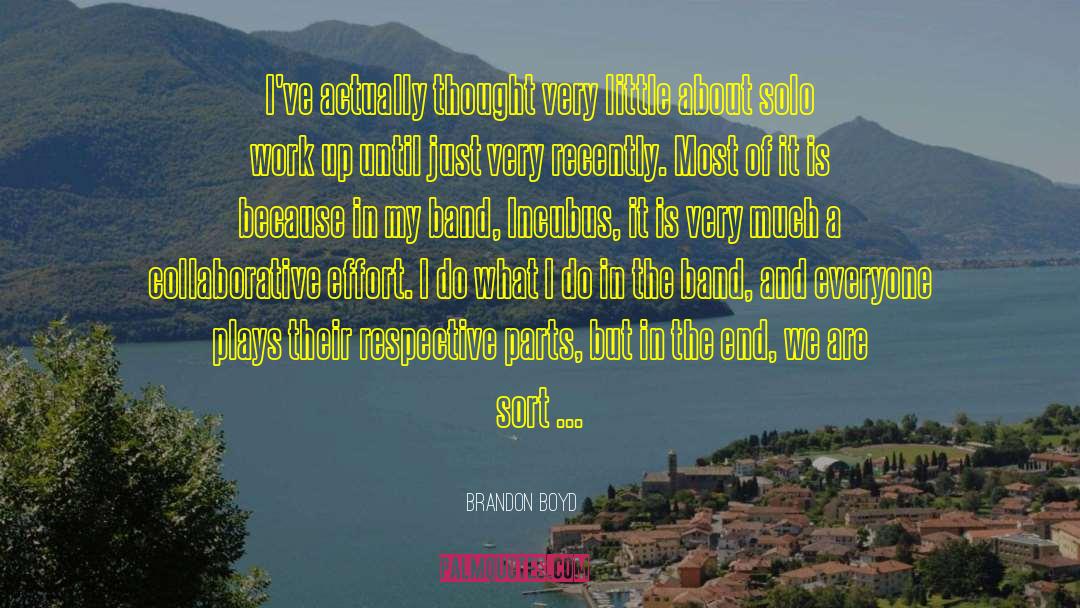 Boyd quotes by Brandon Boyd