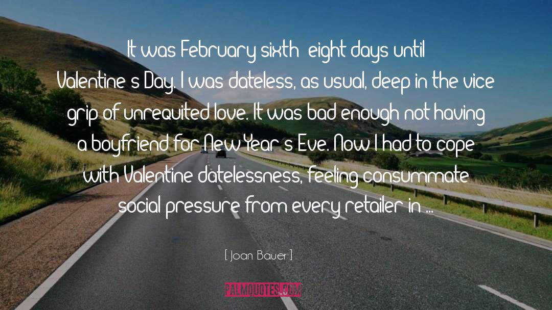 Boyfriend quotes by Joan Bauer