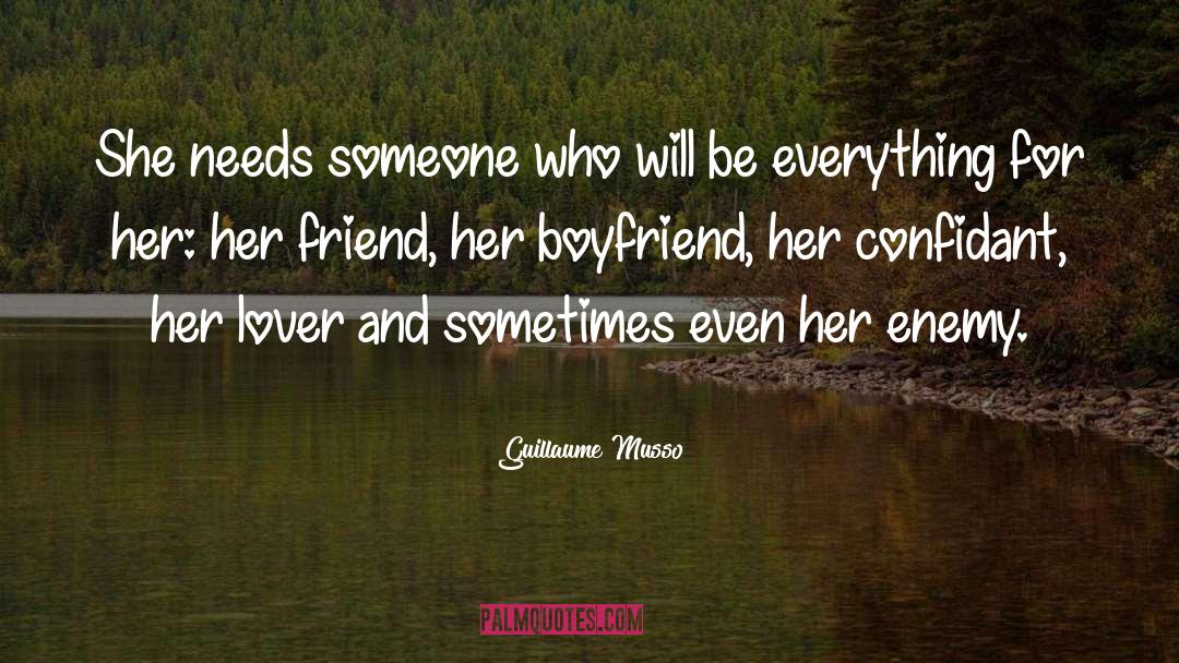 Boyfriend quotes by Guillaume Musso