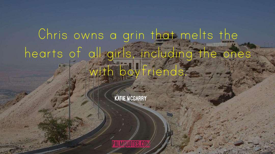 Boyfriends quotes by Katie McGarry
